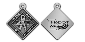 MoDOT run medal