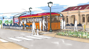 Delmar trolley rendering