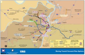 Metro Long-Range Plan route options, from "Moving Transit Forward" report, published 2010. 
