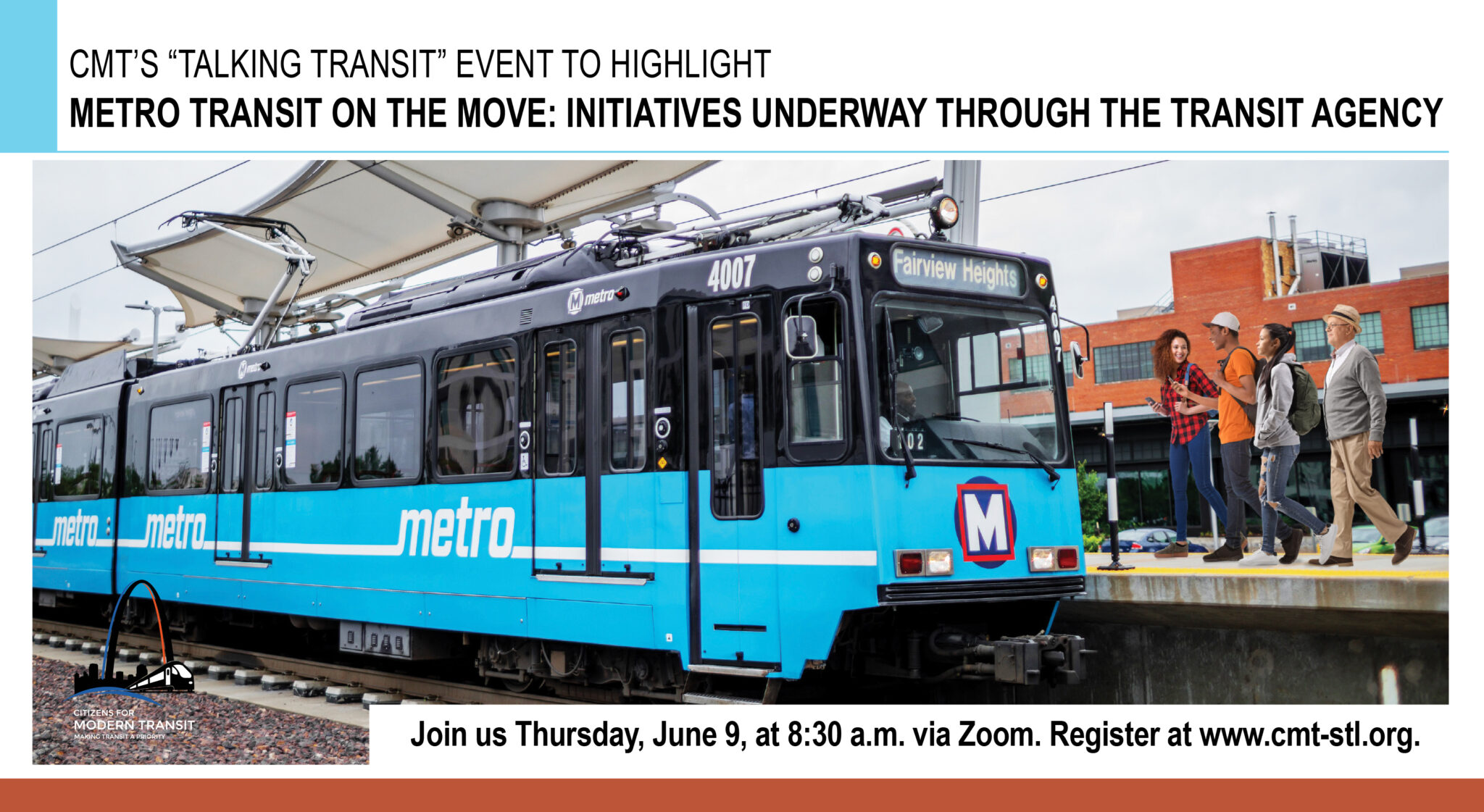 Cmts “talking Transit” Event To Highlight Metro Transit On The Move Initiatives Underway