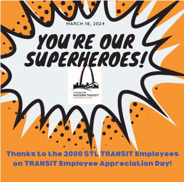 National Transit Employee Appreciation Day set for March 18; Don’t